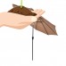 Buy-Hive Patio Umbrella Garden Parasol Sun Shade Canopy Outdoor Market Beach Umbrella Tilt Crank   